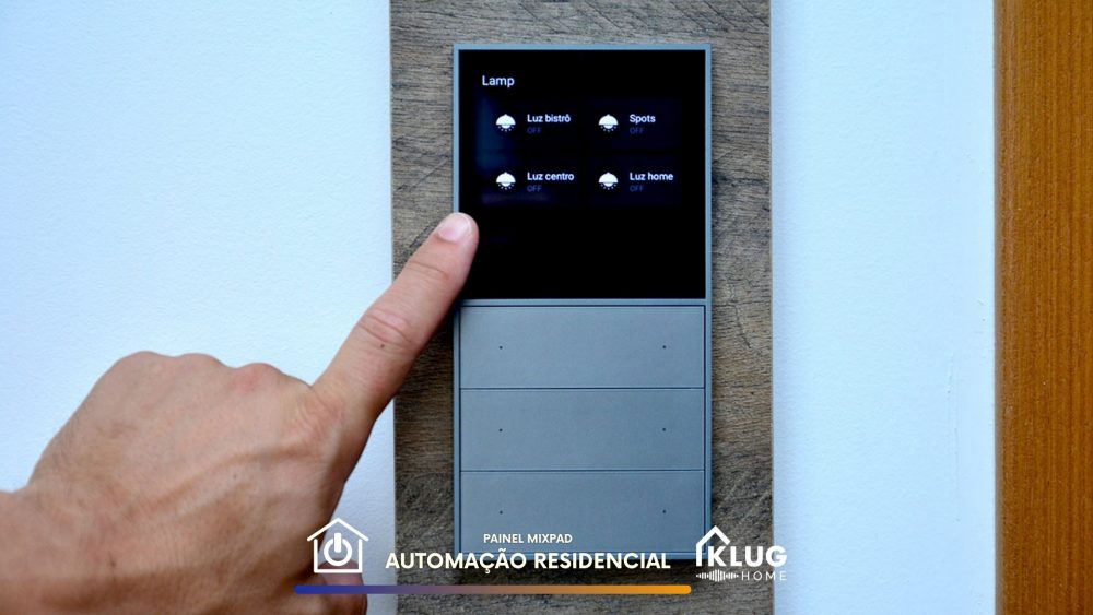 Conheça o Painel MixPad – o cérebro da casa inteligente!